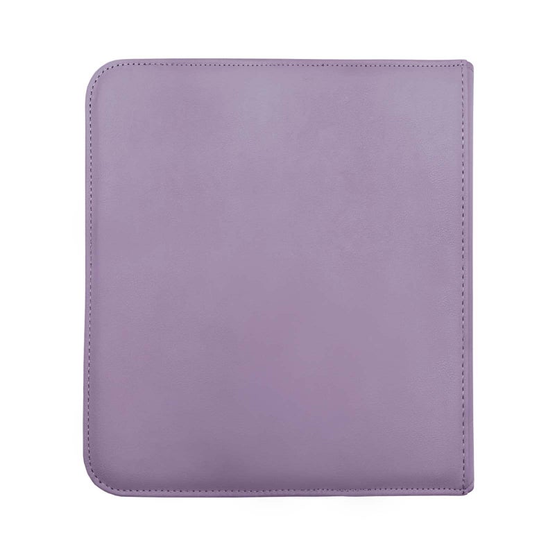 Ultra Pro E-15742 Ultra Pro-12 Pocket Zippered Pro Binder-Purple - Image 5