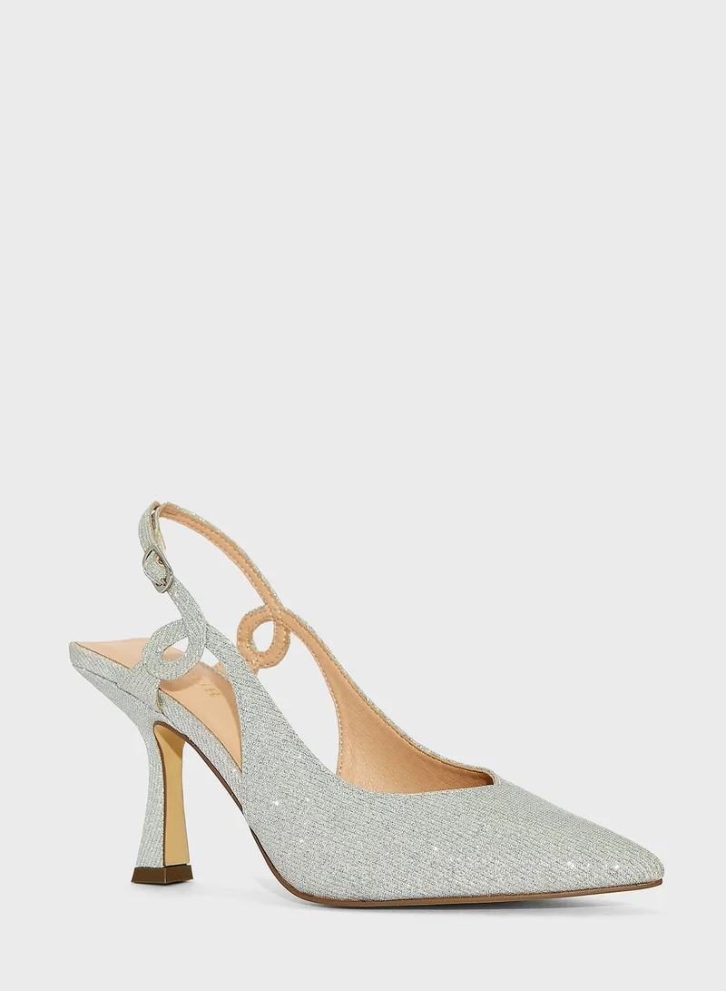 MENBUR Pointed Toe High Heel Sandals