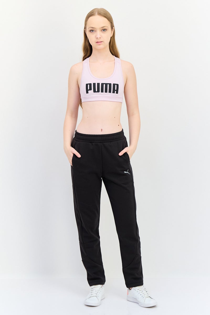 PUMA Women Sportswear Fit Training Sports Bra, Pink - Image 3