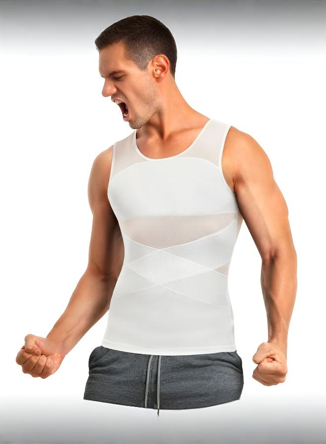 Men's Abdomen Tightening & Body Shaping Undershirt - Image 1