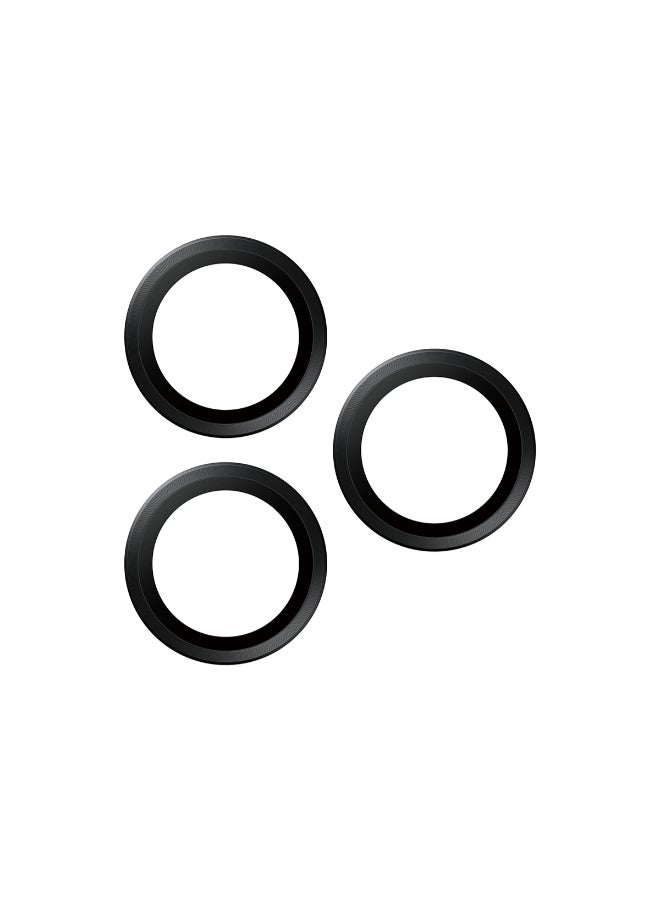PanzerGlass iPhone 17 Pro Max / 17 Pro / 16 Pro Max / 16 Pro Camera Lens Protector Hoops, Ceramic Rings w/ Ultra High Clarity, Anti-Scratch Anti-Fingerprint, Easy Install, Black - Image 4