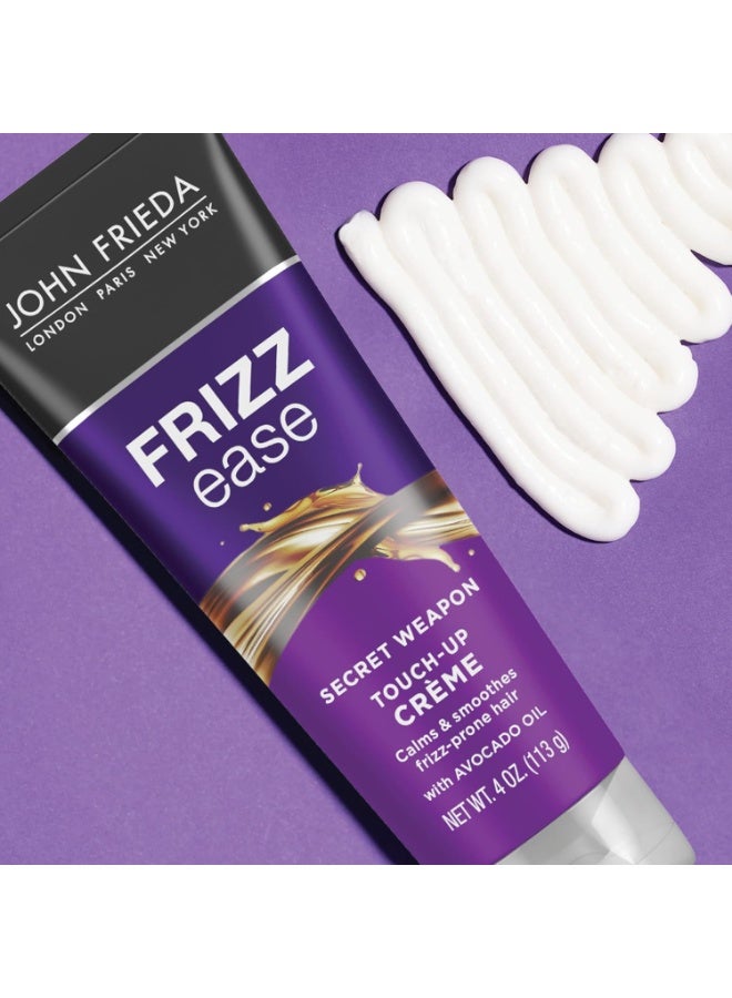 John Frieda John Frieda Frizz Ease Secret Weapon Touch-Up Crème, Smoothing Cream for Flyaways, Frizz-Free & Split Ends, Infused with Avocado Oil to Seal in Moisture and Eliminate Flyaways, 4 Oz, Pack of 2  - Image 2
