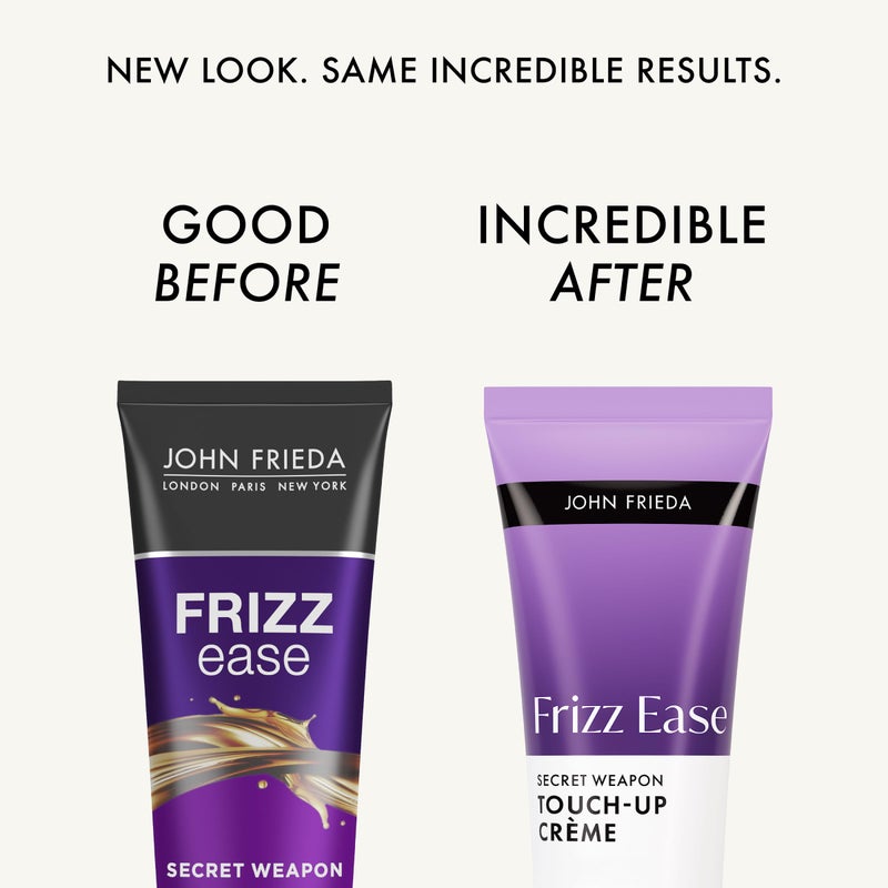 John Frieda Frizz Ease Secret Weapon Touch-Up CrÃ¨me, Smoothing Cream for Flyaways, Frizz-Free & Split Ends, Infused with Avocado Oil to Seal in Moisture and Eliminate Flyaways, 4 Oz, Pack of 2 - Image 2