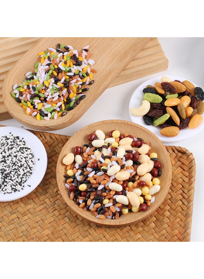 PVC Simulation Food Play Grain Food Model Miniature Food Play Rice Raisins Eight Treasures Porridge Decorative Props-Color:Eight Treasures Porridge A - Image 3