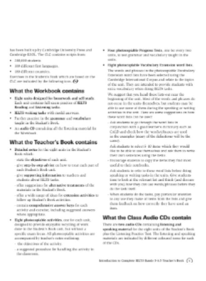 Cambridge Complete IELTS - Materials for preparing for various exams_Bands_5_6.5_Teachers_Book - Image 3