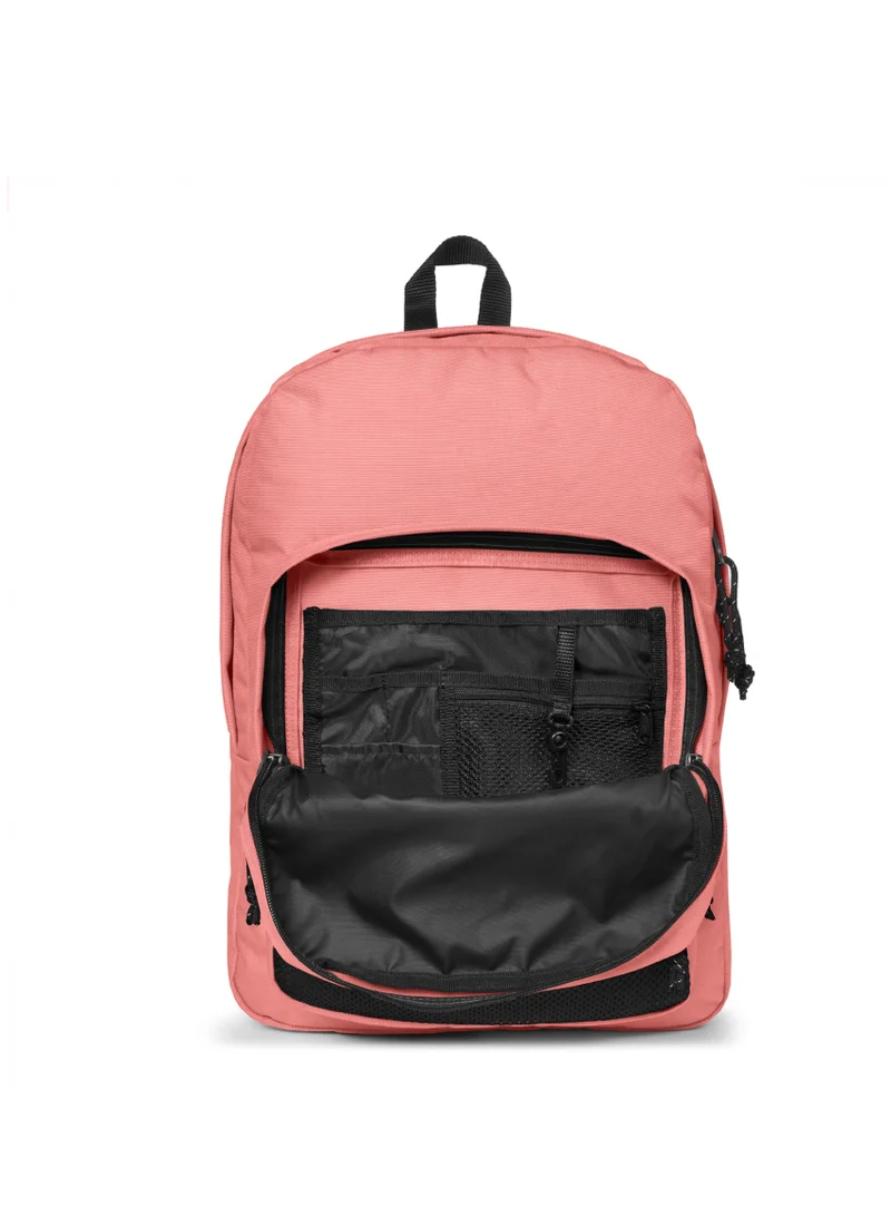 EASTPAK Pinnacle Peach Pink Medium Backpack With Laptop Protection