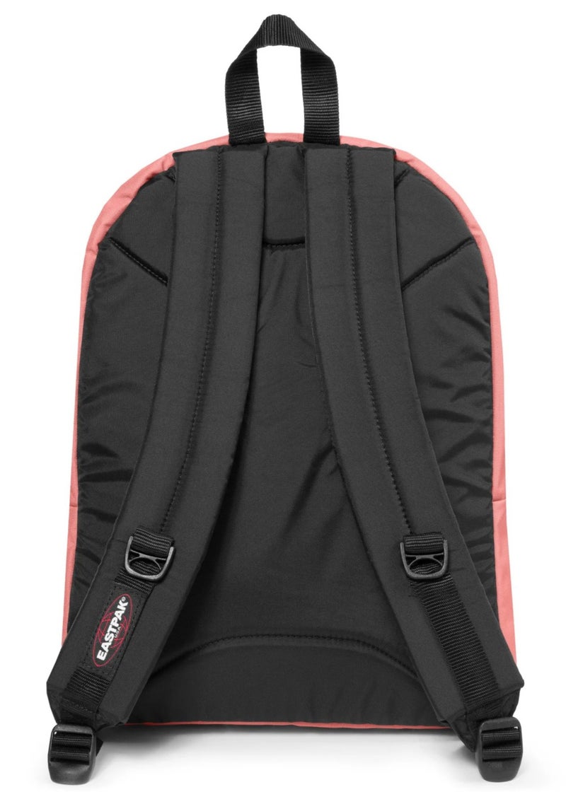 Eastpak Pinnacle Peach Pink Large Backpack 38L with Two Main Compartments, Front Organizer, Key Clip & Comfortable Padded Straps - Image 2