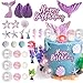 Tyotrbs 29Pcs Mermaid Cake Toppers Tyotrbs MermaidCake Decorations MermaidBirthday Cake Decor Little Mermaid Cake Topperfor Summer and Ocean Birthday Party Decorations Colorful - Image 3