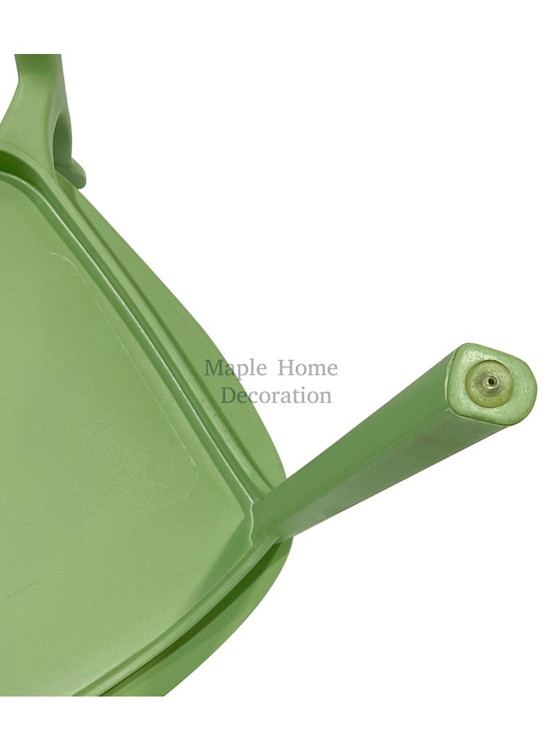 MAPLE HOME DECORATION Home Dining Chair Maple air Plastic Stacking Modern Moulded Side Chair Kitchen Dining Room Chair Indoor Outdoor Furniture  - Image 4