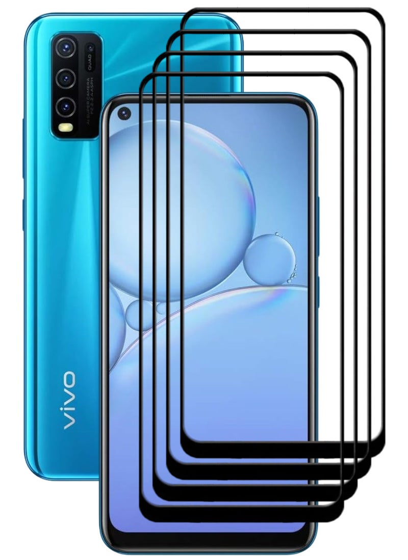 ACLIX 4 Pieces Antistatic ESD Dustproof Premium Quality High Definition Tempered Glass Screen Protector Designed For vivo Y30 - Image 1