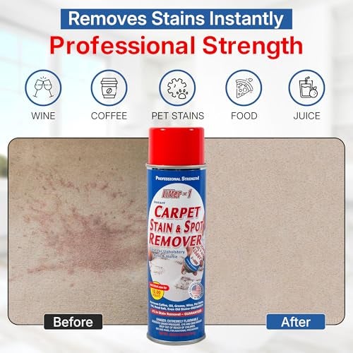 LIFTER-1 Carpet Spot Remover, Stain and Red wine Remover and Spot Treatment for Oil, Grease, Urine, Cleaning Performance for Rugs, Upholstery, Fabrics Pack of 1 - Image 2