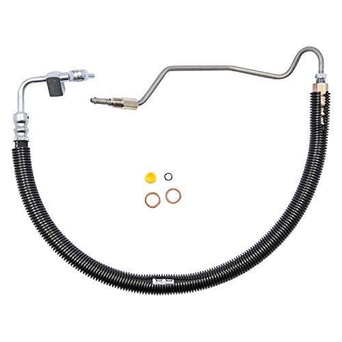 Edelmann 80651 Power Steering Pressure Hose, Black - Image 1