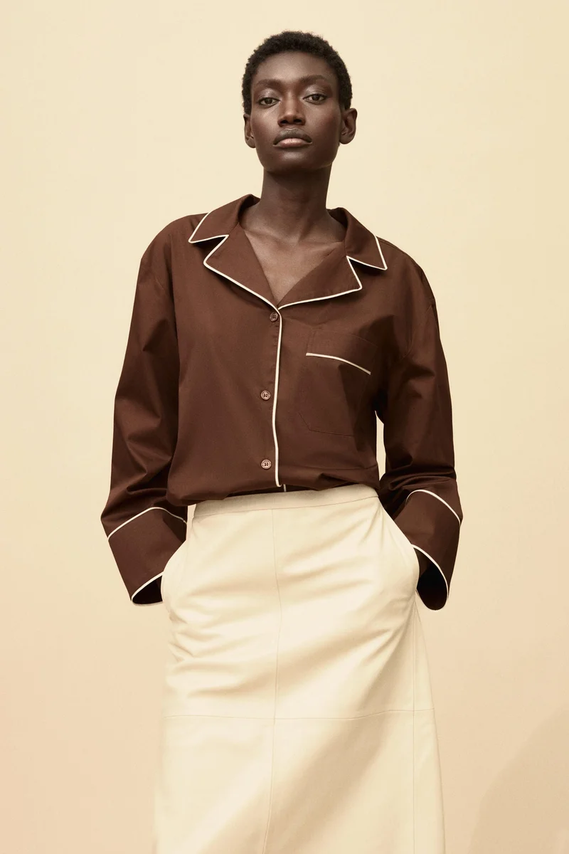 H&M Cotton resort shirt