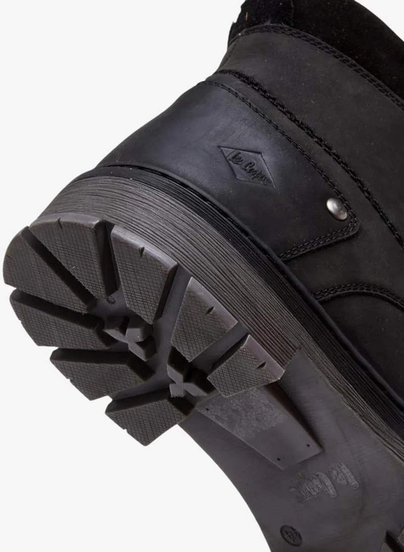 Lee Cooper BLACK Men's Lace-Up Ankle Boots for Men | Best Price UAE