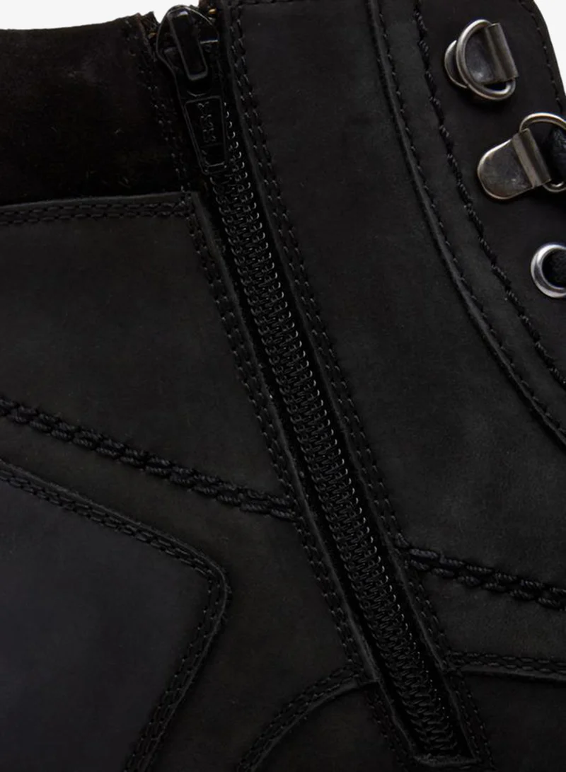 Lee Cooper BLACK Men's Lace-Up Ankle Boots for Men | Best Price UAE