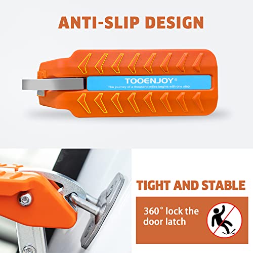 TOOENJOY 5 Gears Universal Car Door Step Door Latch Hook, Foldable Stand Pedal Step Up Easy Access Car Roof, 400LBS - Image 5