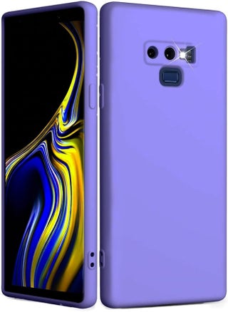 For Samsung Galaxy Note 9 Silicone Back Color Cover,Camera Protection From Shocks From TPU Compatible For Samsung Galaxy Note 9 (6.4'')(Purple) - pzsku/Z78F7D609C04B1C7FABF4Z/45/_/1742338233/17e8fee1-2be7-41a4-97f6-ca583cb7f3d6