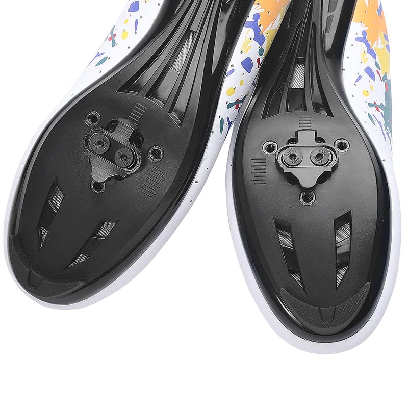 Aleric Bike Cleats Compatible with SPD Pedals, Spinning Indoor Cycling and Mountain Biking Bicycle Cleat Set for Men and Women Clipless Cycling Shoes - Image 5