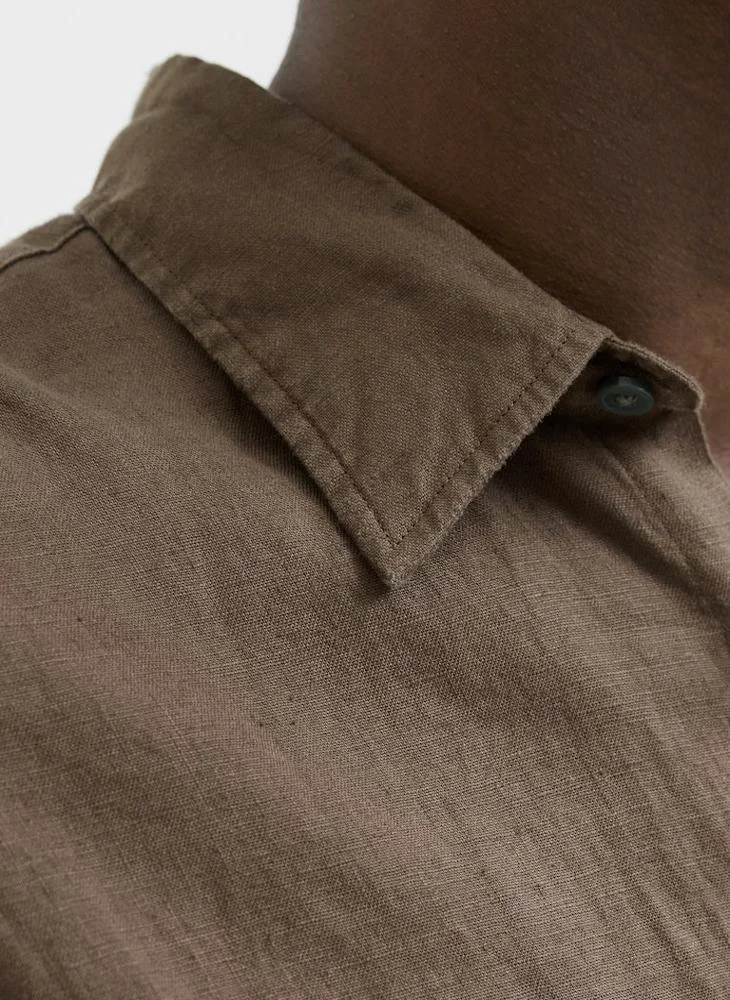 JACK & JONES Jprcclawrence Linen  Shirt