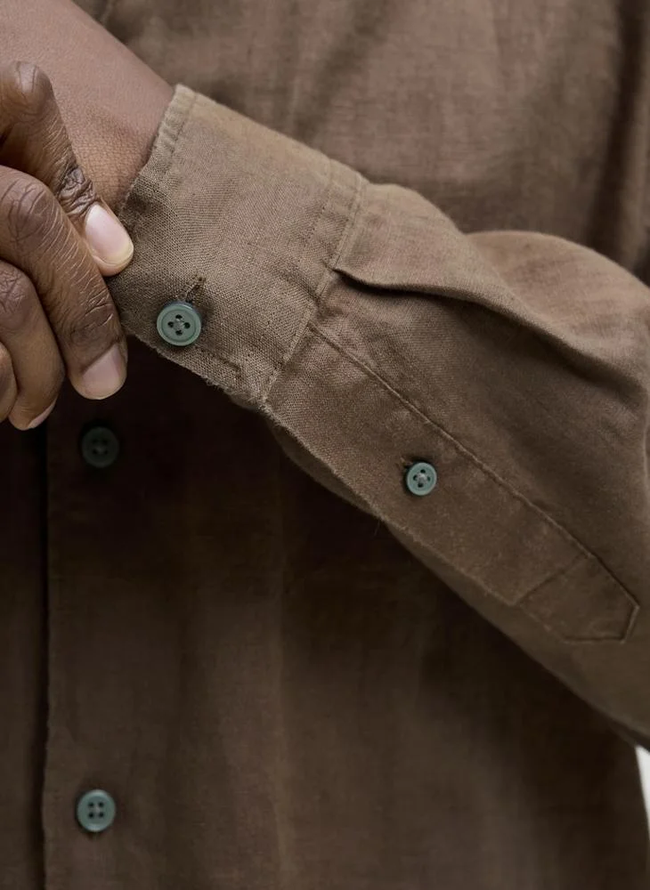 JACK & JONES Jprcclawrence Linen  Shirt
