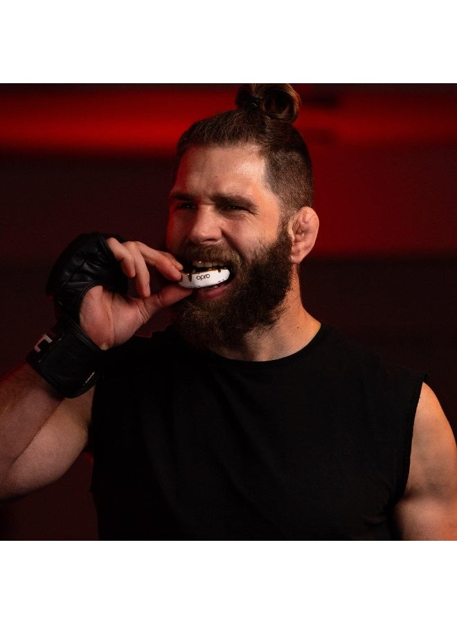 Opro New Gold Level Mouthguard for Braces, Adults Sports Mouth Guard, Featuring Revolutionary Fitting Technology for Boxing, Lacrosse, MMA, Martial Arts, Hockey, and All Contact Sports (White) - Image 2