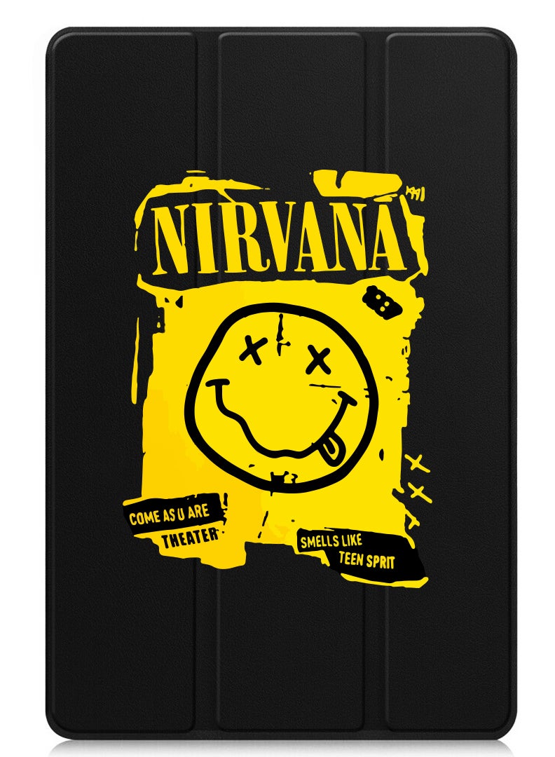 Theodor Protective Flip Case For Apple iPad Pro 13 (2024) With Trifold Stand Auto Wake Sleep Shockproof Cover Nirvana - Image 1