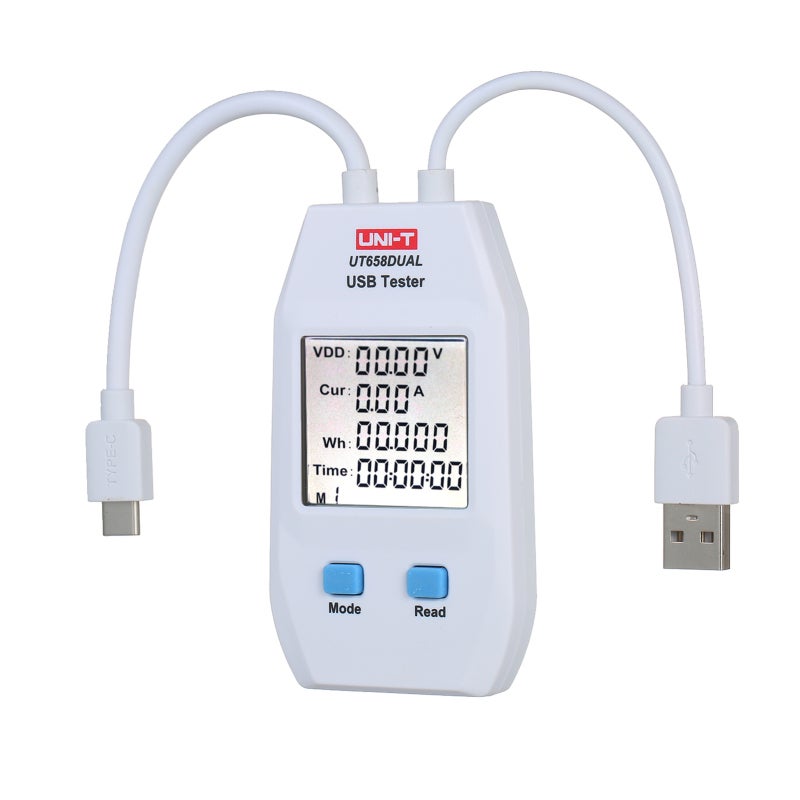 مُحسس USB: مقياس جهد ومرشح دقيق بمراقبة فورية ومثبتين - مقياس طاقة USB ذات غلاف ABS عالي الجودة لاختبار أجهزة الكمبيوتر، اللابتوب، الهاتف المحمول، البنك الكهربائي وشاحنات الطاقة - Image 1