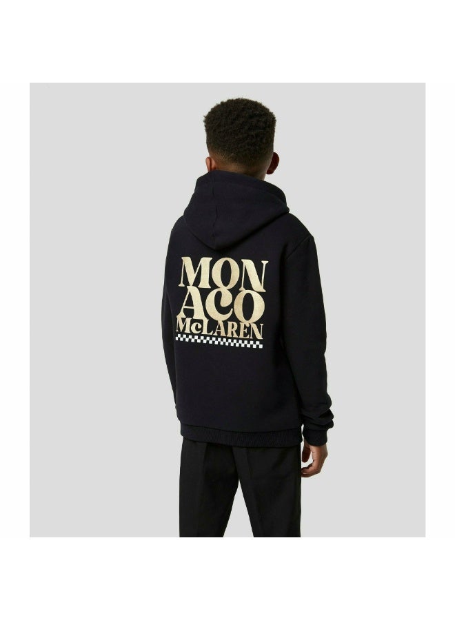 McLaren JUNIOR MONACO SLOGAN HOODIE - Image 3