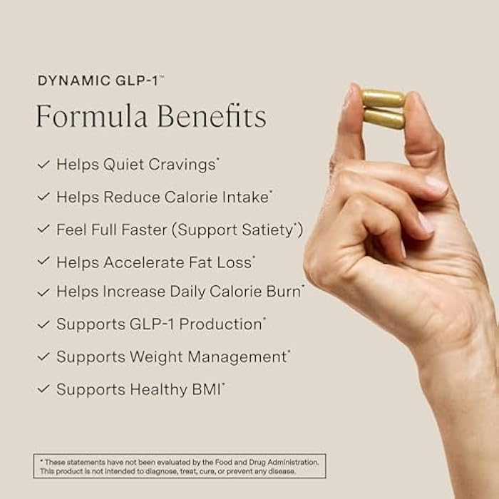 Stonehenge Health Dynamic GLP-1 Nutrition Support Supplement for Women, Men, 550mg Berbevis Berberine 10x Better Absorbed, Akkermansia, DNF-10, Capsifen Support Appetite, Gut Health - 60 Veg Caps - Image 2