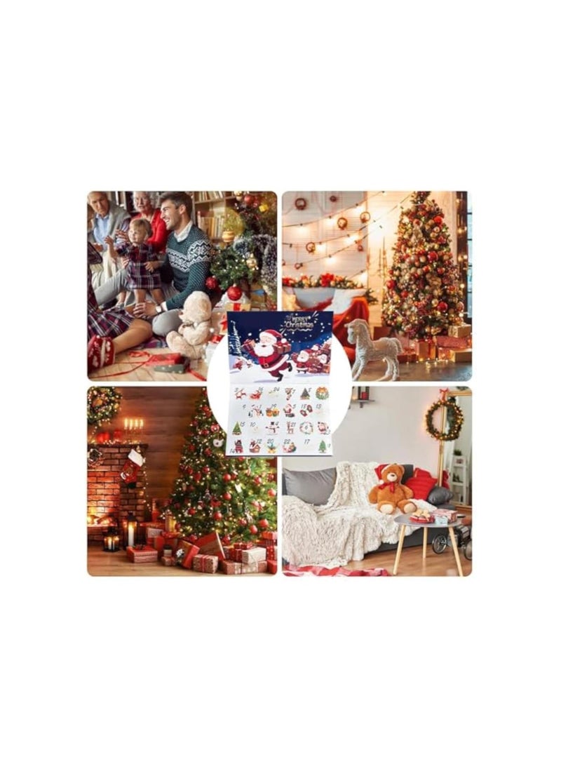 Generic - Fill Your Own Advent Calendar 2024, Fillable Advent Calendar Empty, DIY Christmas Advent Calendar Boxes, Empty Advent Calendar Box, 24 Days Countdown Calendar Gift for Adults and Kids - Image 1