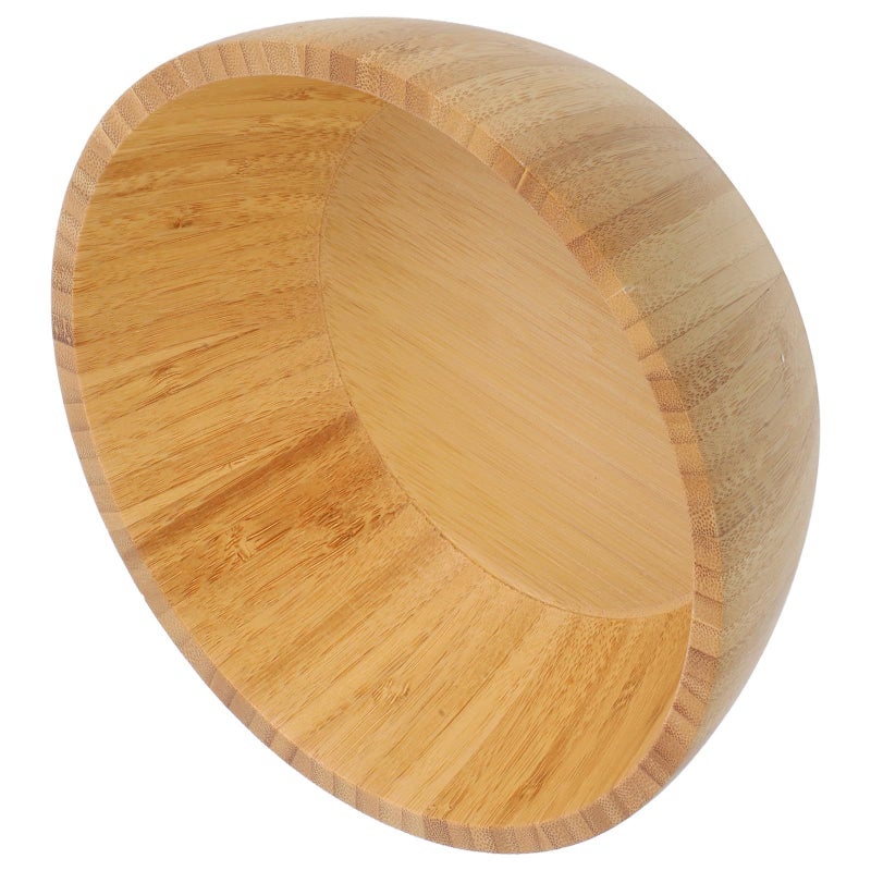 Natural Material Lightweight Round Salad Bowl 20cm Ramen Noodle Soup Bowl for Adults - Image 2