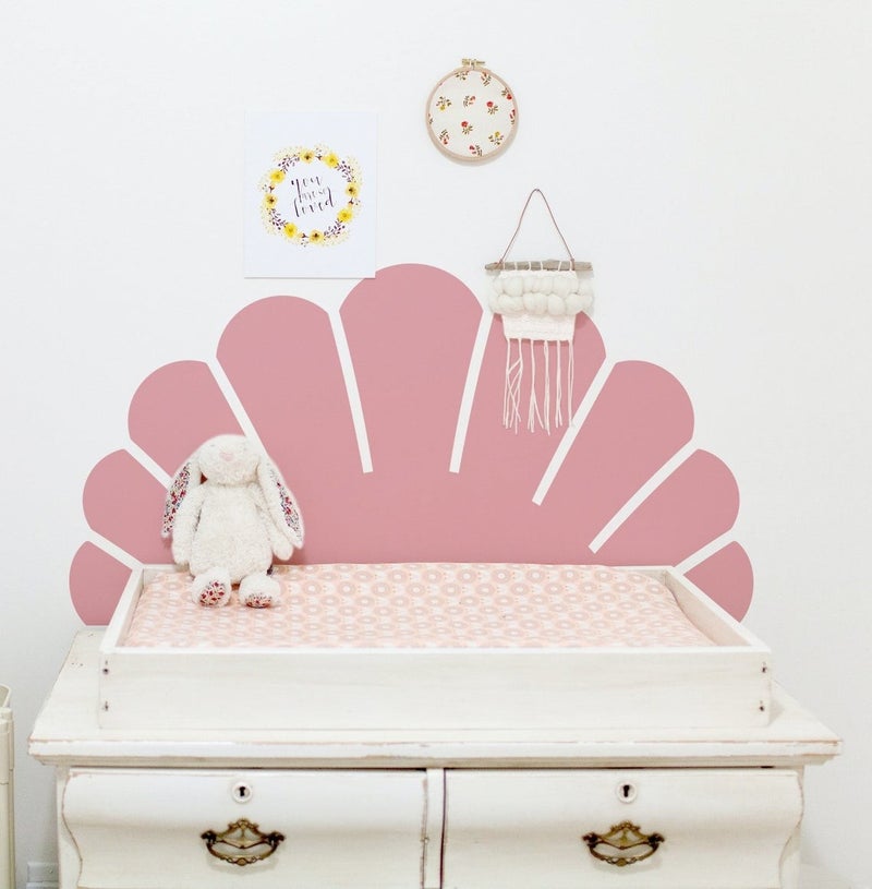 Kt Grup Kt Group Bohemian Half Sun Special Design Wall Sticker