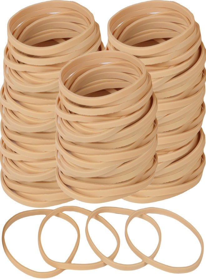 Foshine Rubber Bands size 33,Elastic band beige size #33 rubber band 210pcs small rubber bands office supplies(3-1/2" x 1/8'') - Image 5