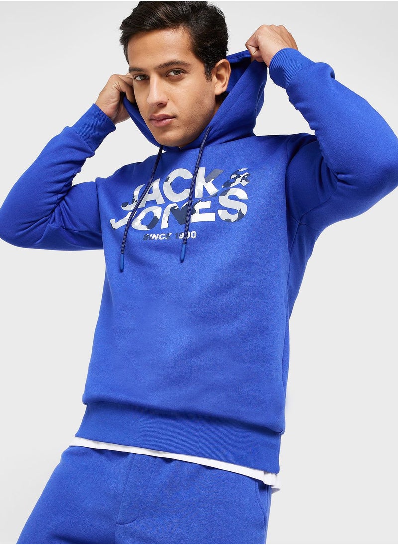 JACK & JONES - Logo Hoodie - Image 1
