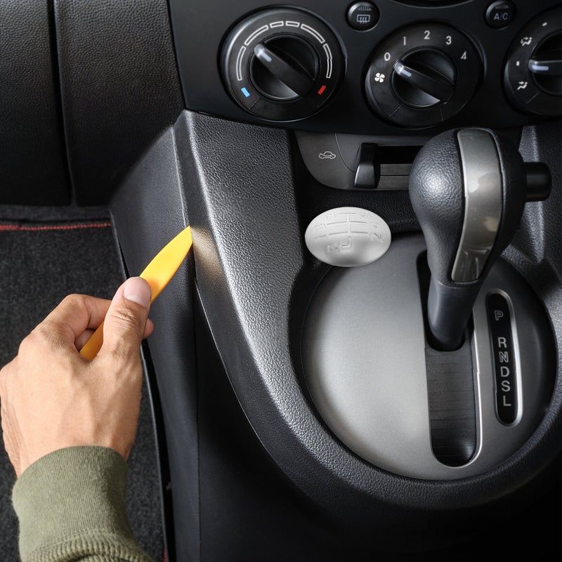 Gear Shift Knob Cover: Antiscratch Design Universal Manual Car Shift Protector Compatible For Renault Interior Style - Image 5