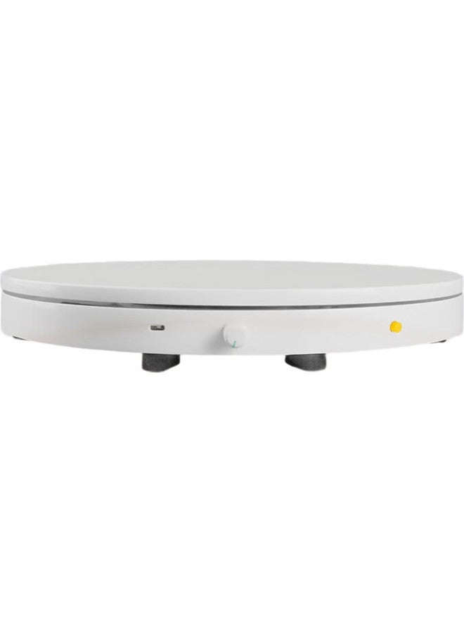 Ambitful Adjustable Speed Photography Shooting Electric Turntable, 16Cm Rotating Product Display Stand, Small Jewelry Speed Adjustable Shooting Stand, Model Automatic Photo Shooting Platform Base - Image 1