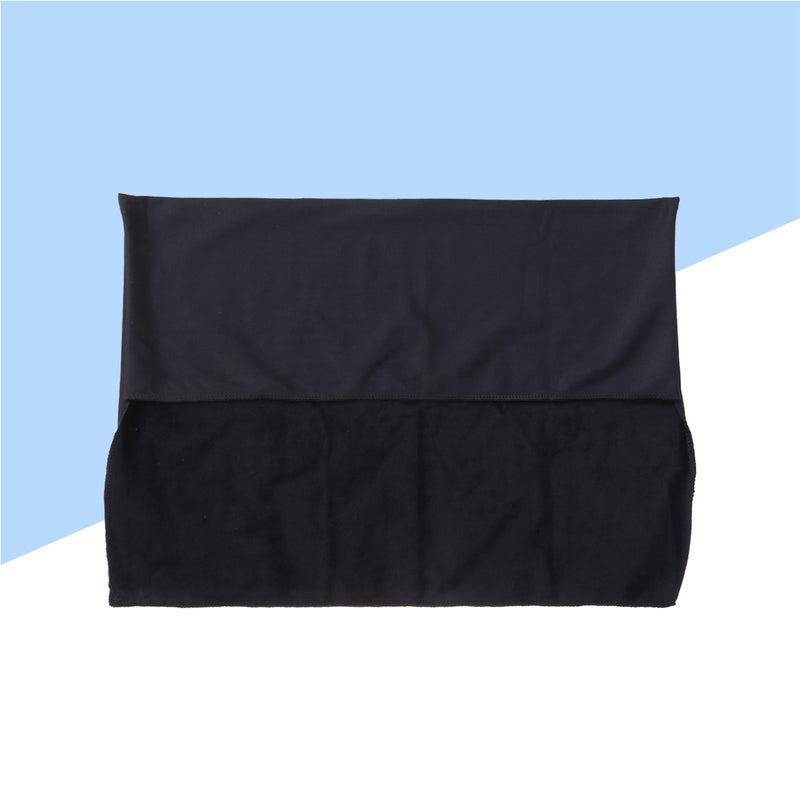 21 Inch Black Polyester Computer Monitor Cover Protector with Inner Lining for LCD Screen - Image 4