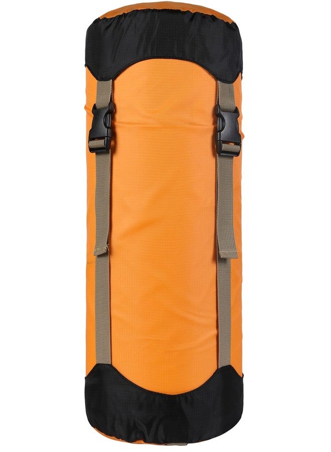 Borogo Compression Sack, Borogo Compression Stuff Sack, Water-Resistant & Ultralight Sleeping Bag Stuff Sack - Space Saving Gear for Camping, Hiking Orang-L - Image 1