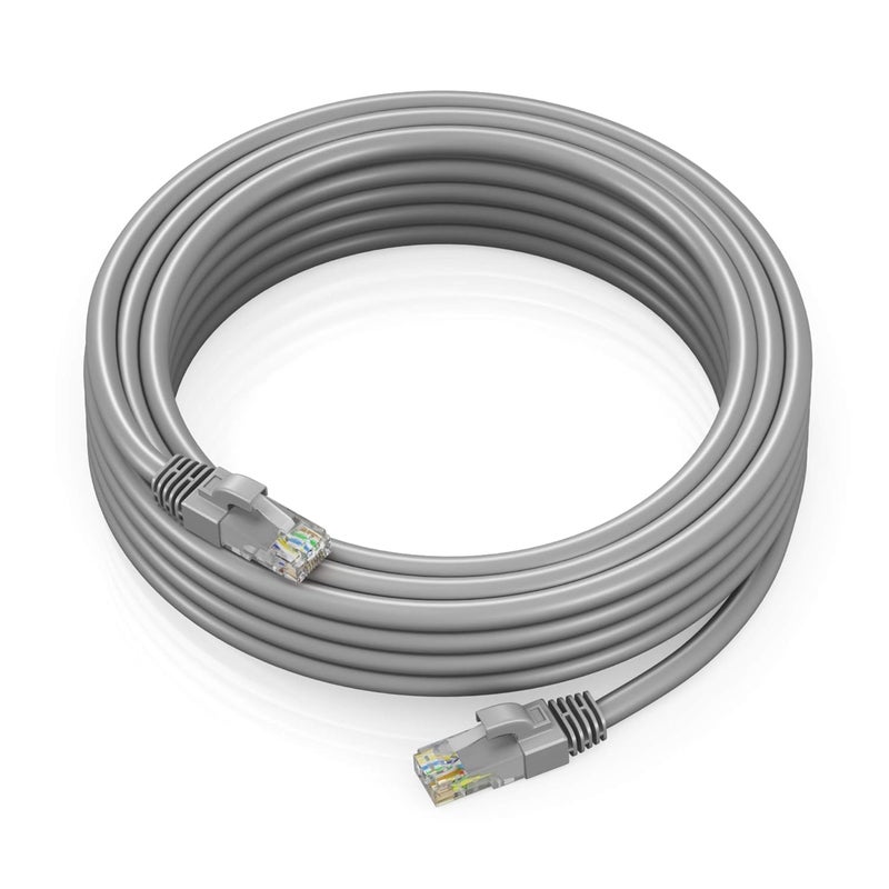 Hybite كابل LAN هايبايت 3 متر CAT6 / كابل إيثرنت كات 6 كابل شبكة كابل إنترنت RJ45 سلك LAN عالي السرعة كابل تصحيح (رمادي) (3م) - Image 1