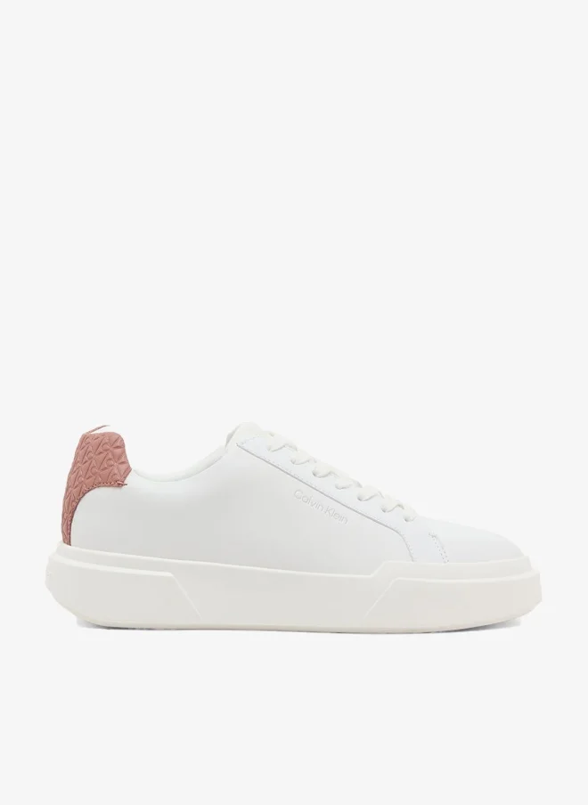 Calvin Klein Jeans CK Avenue - Smooth Leather Logo Trainers