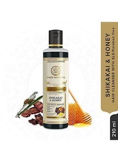 Khadi Natural Ayurvedic Shikakai Honey Hair Cleanser Sls & Paraben Free (420)  - Image 4