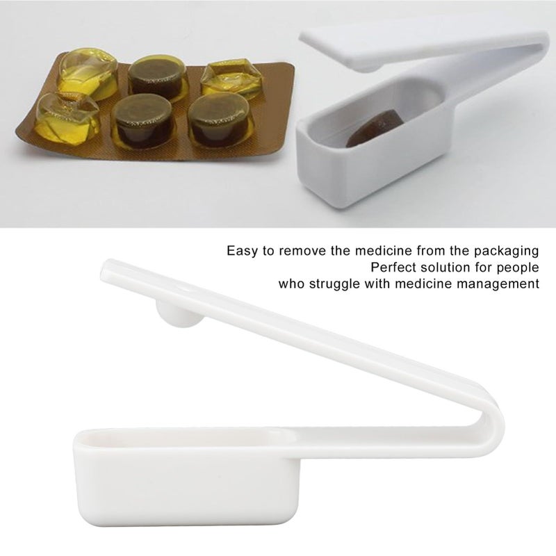 Pill Remover With Blister Packs Portable Popper For Elderly Built In Storage Box Daily Travel And Outdoor Use - Image 5
