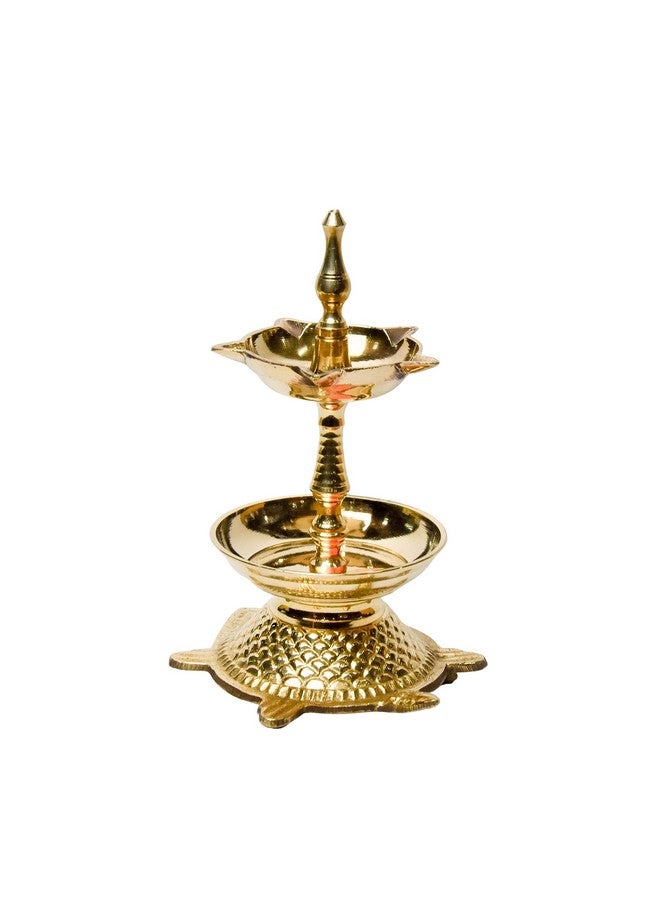 Bhimonee Decor ديبك دييا بتصميم سلحفاة من النحاس الأصلي بيموني | 6.25 بوصة، 380 جرام - Image 4