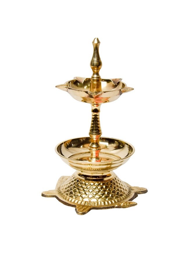 Bhimonee Decor ديبك دييا بتصميم سلحفاة من النحاس الأصلي بيموني | 6.25 بوصة، 380 جرام - Image 2