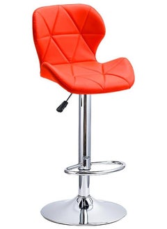 Generic Bar Chairs Swivel Height Adjustable Bar Stools PU Leather Padded Breakfast Barstools  - Image 1