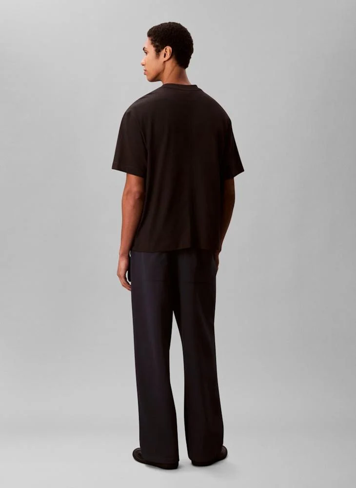 CALVIN KLEIN Logo Embroidered Sweatpants