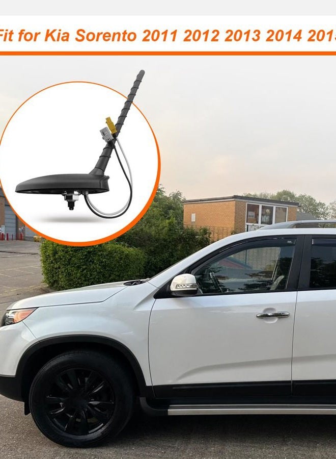 JUQAFY Roof Antenna & Base Fit for Kia Sorento 2011 2012 2013 2014 2015, Replace 96210-1u000 - Image 4
