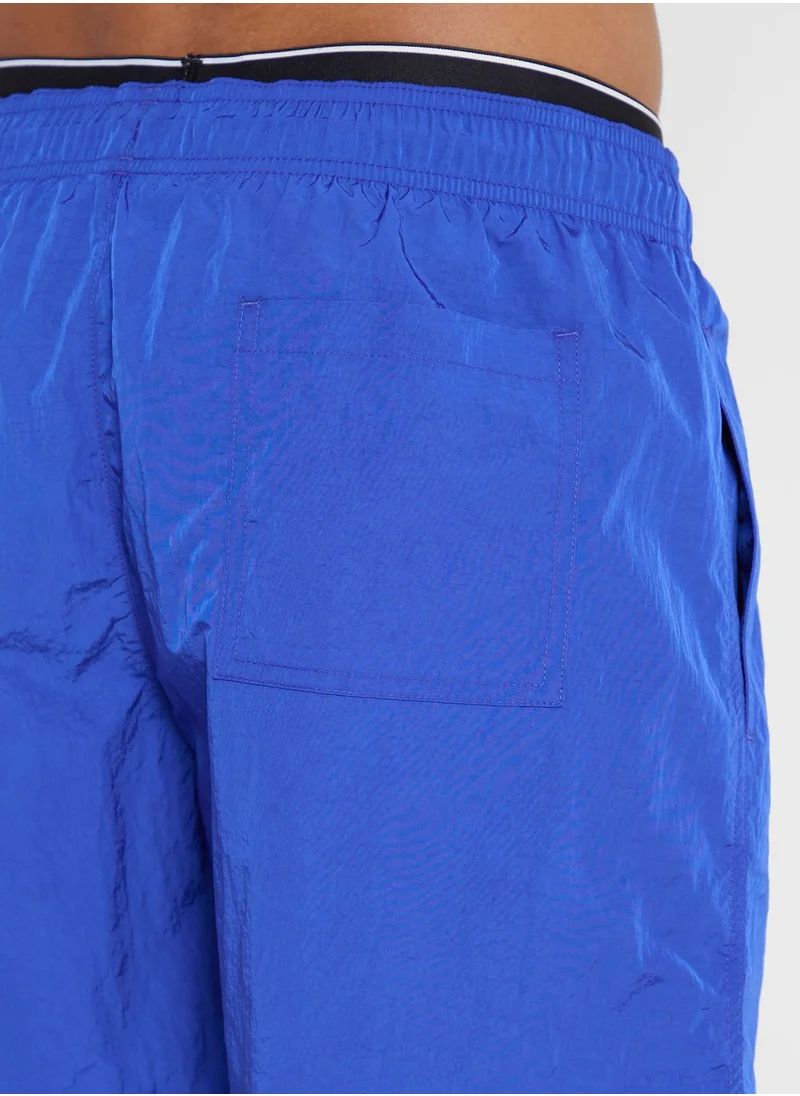 CALVIN KLEIN Logo Drawstring Swim Shorts