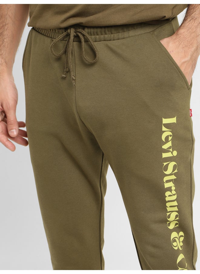 Levi's Men's Olive Regular Joggers  - Image 5