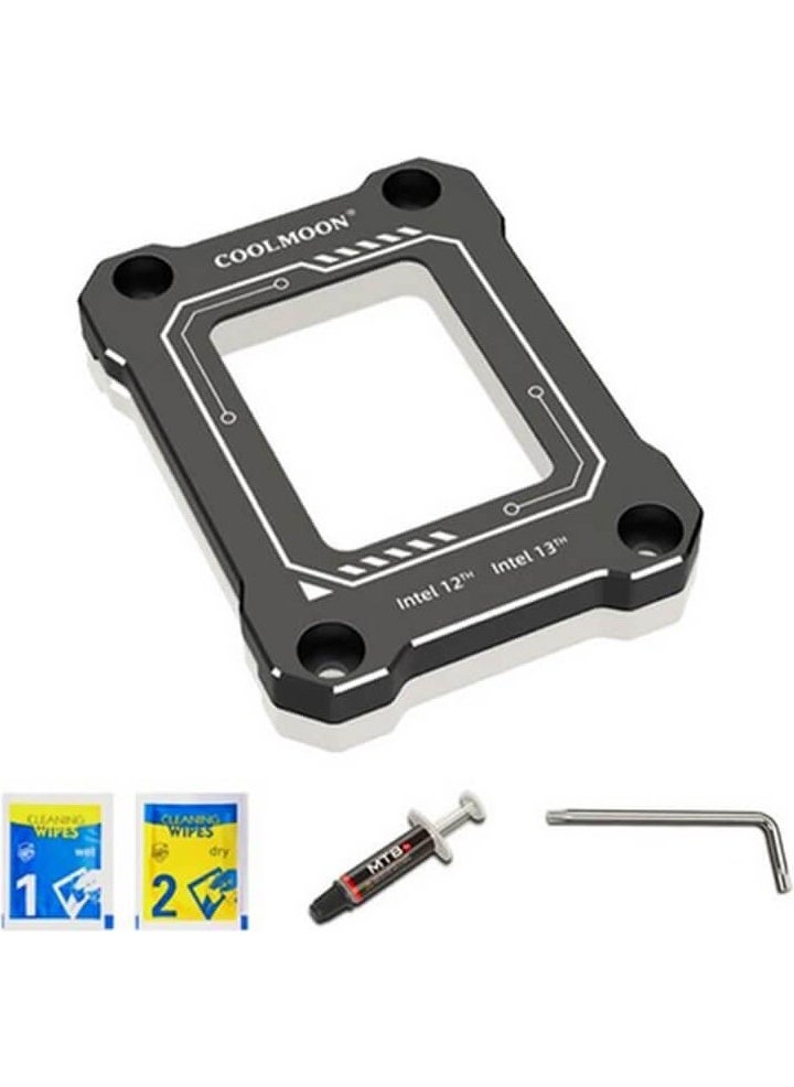 Cool Moon Coolmoon Lga 1700 12TH 13TH CPU Processor Aluminum Anti-Bend Trimmer Back Panel Frame  - Image 1